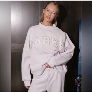 Parke sport Lilac Pullover Sweatshirt (authentic)